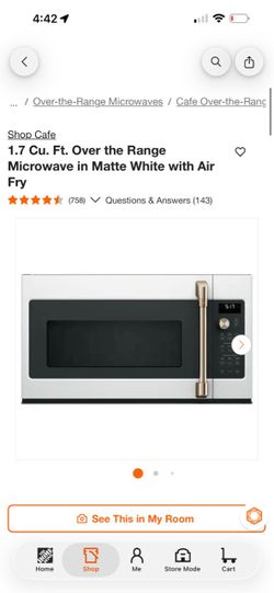 Cafe Microwave Over the Range