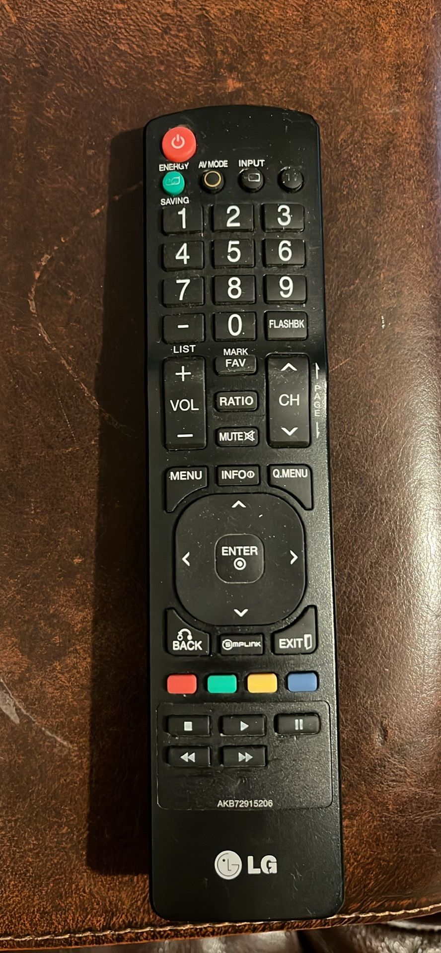 LG Remote Control $5