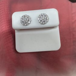 925 Moisanit Earrings- New