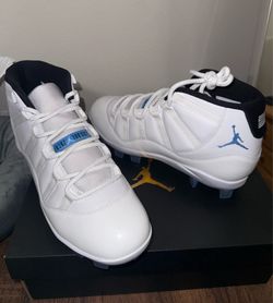 Jordan 11 Mid TD Cleat Legend Blue