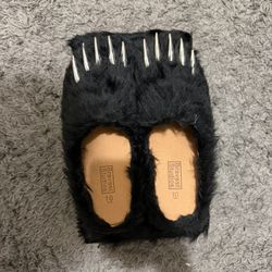 Bravest Studios Bear Claw Mule Black New Authentic Size 10 