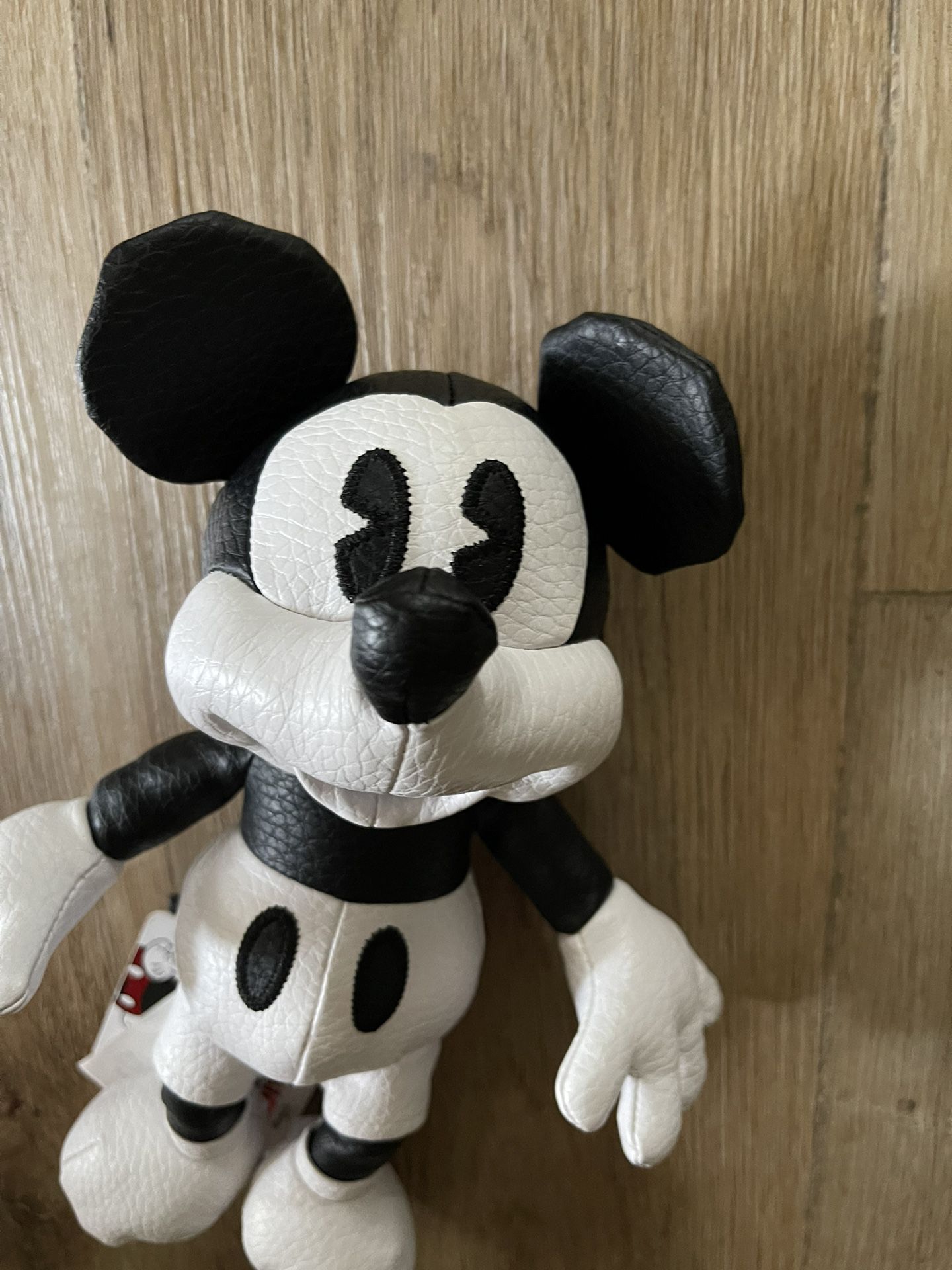 Disney Leather Mickey Mouse Figural Bag Real Leather Retails $500