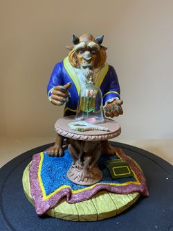 Disney’s Beauty And The Beast “Beast With Rose” Figurine