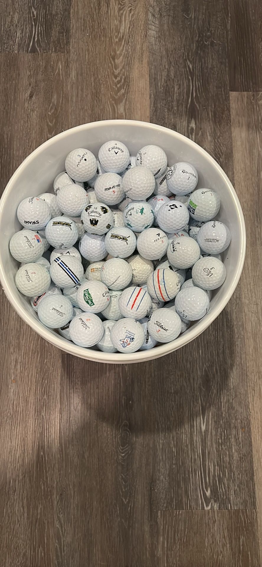 Assorted Golf Balls