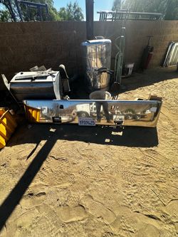 Road end 389 straight bumper Peterbilt 18”Height