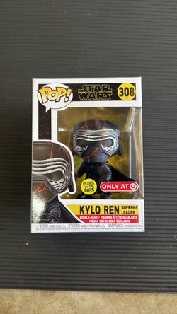 Star Wars Kylo Ren #308 Glow in the Dark Target Exclusive Funko Pop