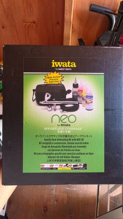Iwata air brush machine