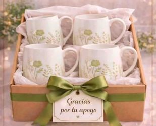 Princess house set de 4 tazas