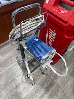 Graco airless sprayers used for painting project