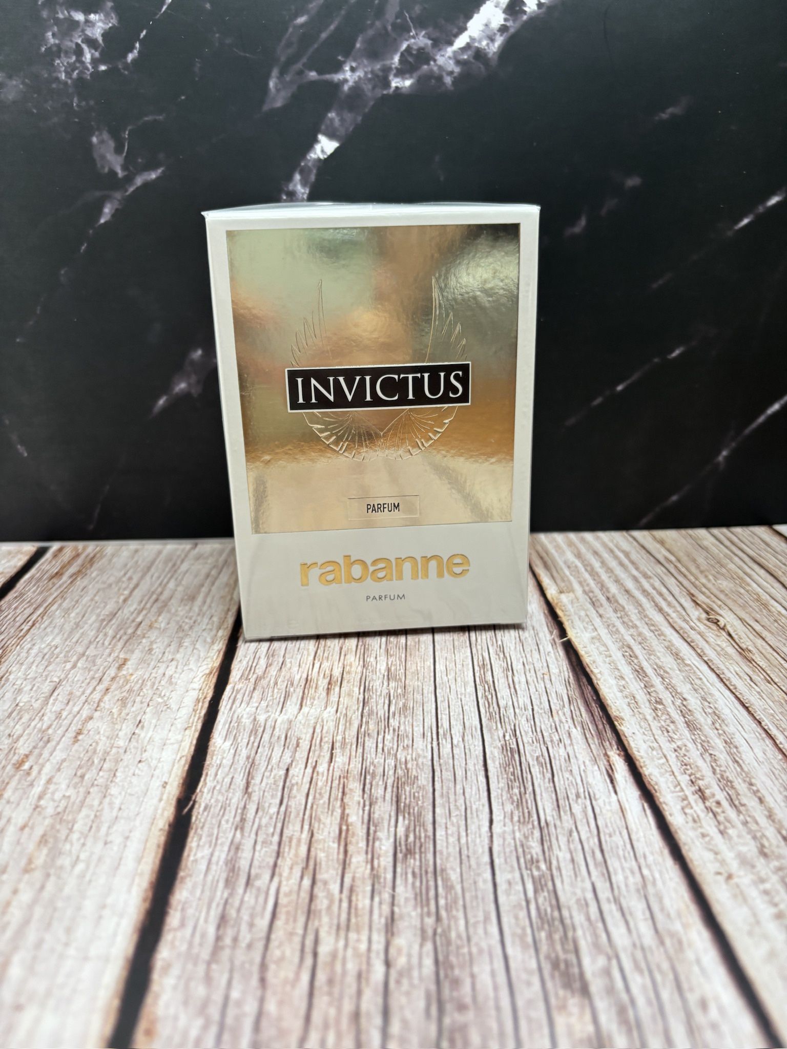 Paco Rabanne Men's Invictus Parfum 3.4 oz Fragrance New and Sealed