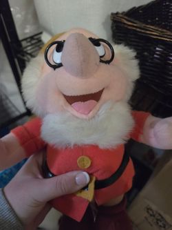 Snow white plush
