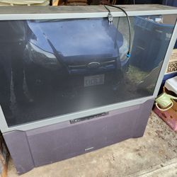 Very Large Working Ultravision Tv