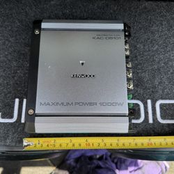 Kenwood 1000w max Amp