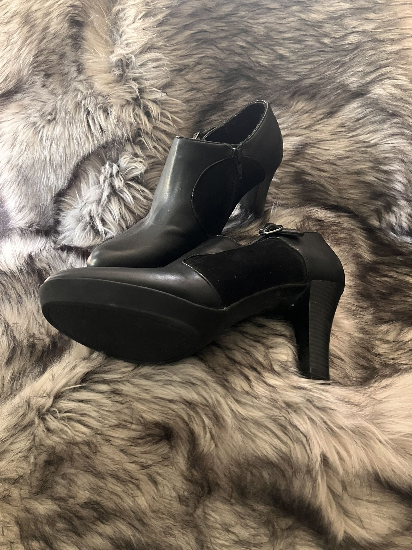 Black Heels - Booties