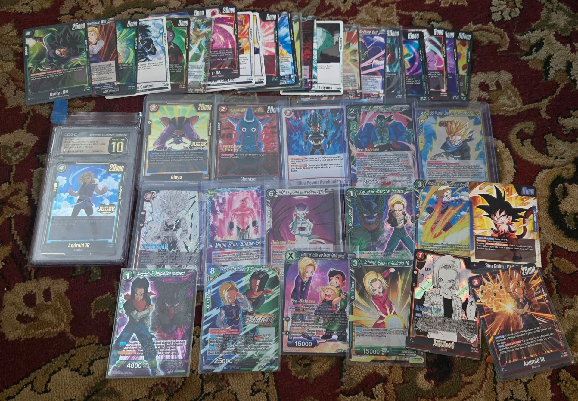 dragonball z tcg cards