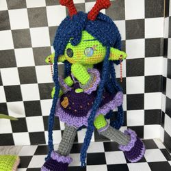 Crochet Handmade Alien 👽 Doll