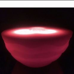 Large 3 Wicks Pink Unscented Candle