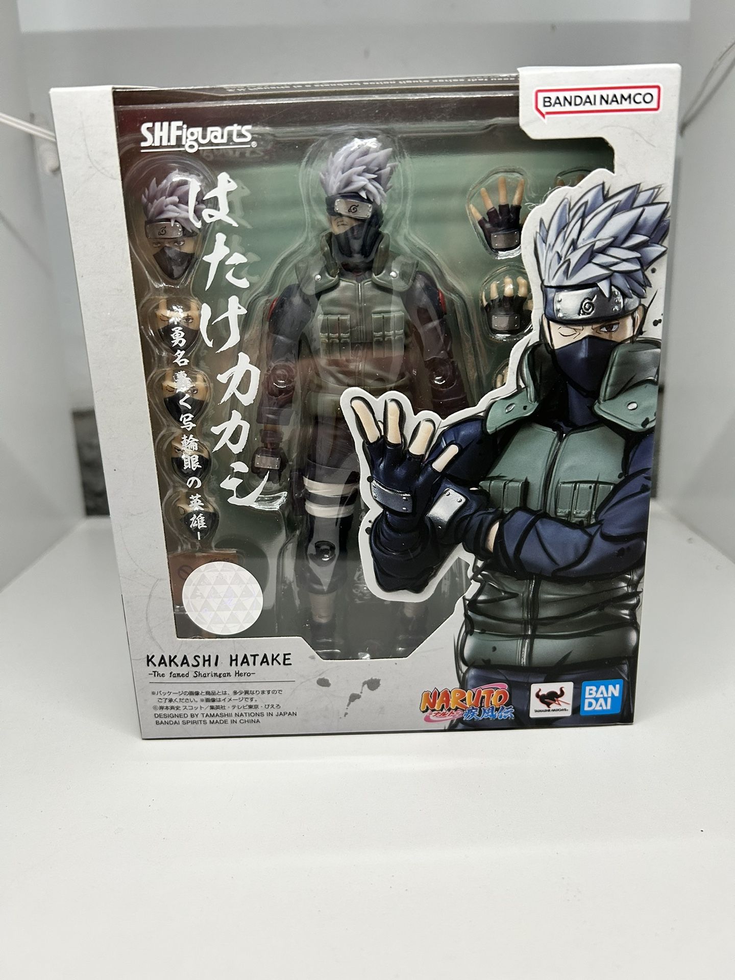 Naruto: Shippuden S.H.Figuarts Kakashi Hatake (Famed Sharingan Hero)