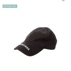 Balenciaga Hat Black New Without Tag