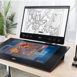 Dell Canvas 27 - Wacom-like Touch Display For Artists, Graphic Designers, Digital Artists Digital Drawing Tablet. 