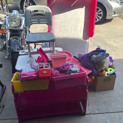Kids Desk Bed And Toys