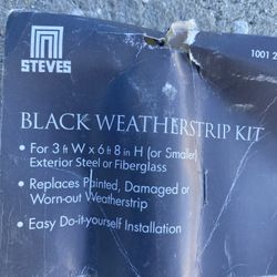 Two “weatherstrip kit 3ft W*7ft 8inches H” new 