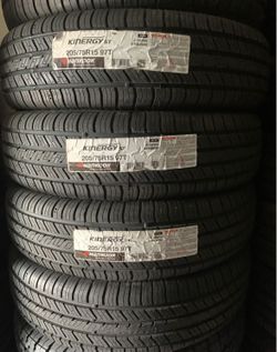 new tires 205/75/16 Hankook tires $106 each tire plus tax 