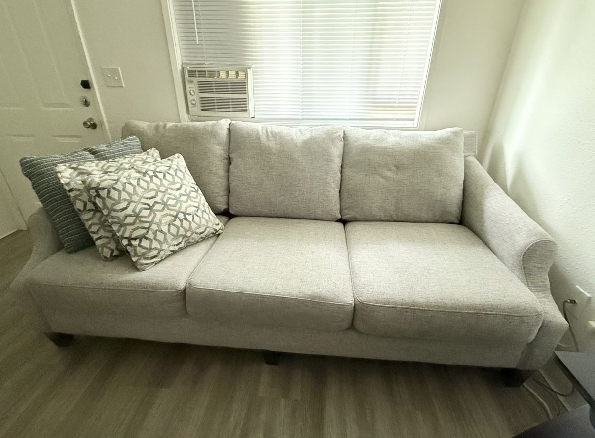 Like-New Gray Couch - $450 (Negotiable)