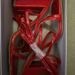 Red Heels Size 8
