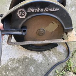 Vintage Black & Decker 7308 7-1/4" 5300rpm 120V Double Insulated Circular Saw