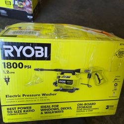 RYOBI 1800 PSI 1.2 GPM Cold Water Corded Electric Pressure Washer