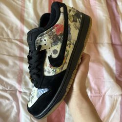 Dunk Low SB Supreme Rammellzee Size 9  