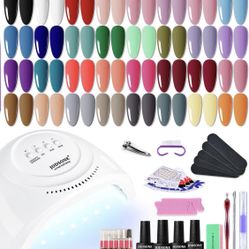 UV LED Gel-Polish Nail Kit Set // 32 colors