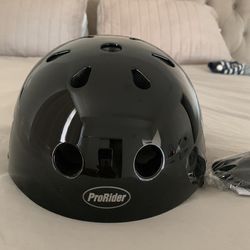 Black Bicycle Helmet - Size L New