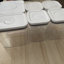 Oxo pop containers - 6 pc