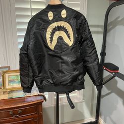 Bape Chris Brown Colab Bomber Jacket