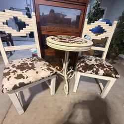 Adorable Western 3 Pc Bistro. 