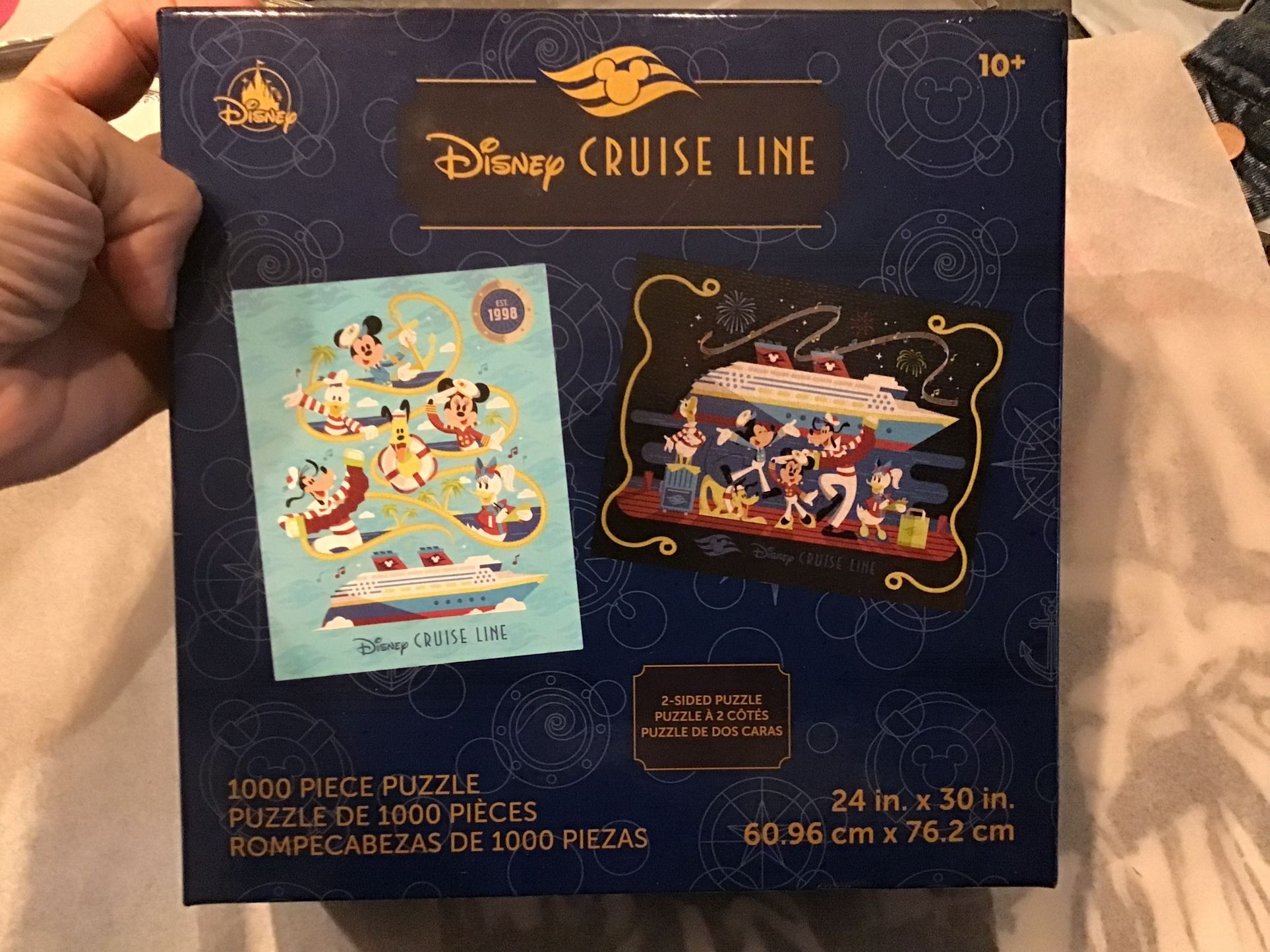 Disney Cruiseline Puzzle 1000 Piece Two Sided Puzzle