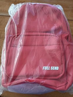 Full Send Red Backpack - New
