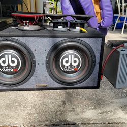 db drive subwoofer and car audio