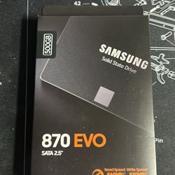 Samsung SSD 870 Evo 500GB