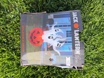 Jack O' Lantern Lane 6ft Halloween Inflatable Decor