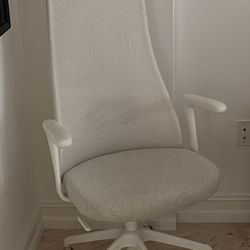 IKEA JÄRVFJÄLLET Ergonomic Chair - White/Light Gray - Like New
