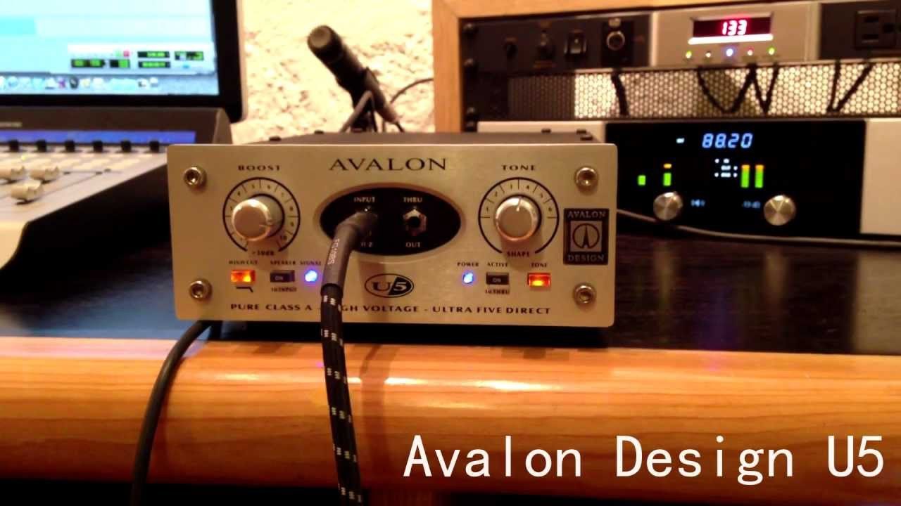 Avalon U5 preamp