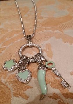 CHARM BLING NECKLACE JEWELRY