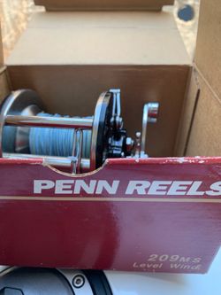 Vintage Penn reels 209 me level wind