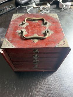 Antique 1920s Chinese Bone & Bamboo Mahjong Set – $275 OBO