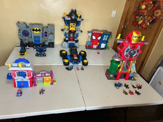 Toddler/kids Imaginext Spider-man and others super hero’s toys