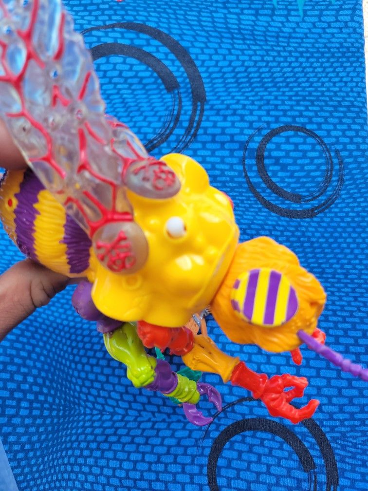 Killer Bee TMNT Vintage Figure Incomplete