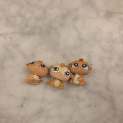 Littlest Pet Shop Hamster Trio